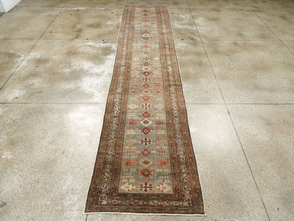 Antique Persian Malayer Runner, No.27771 - Gss