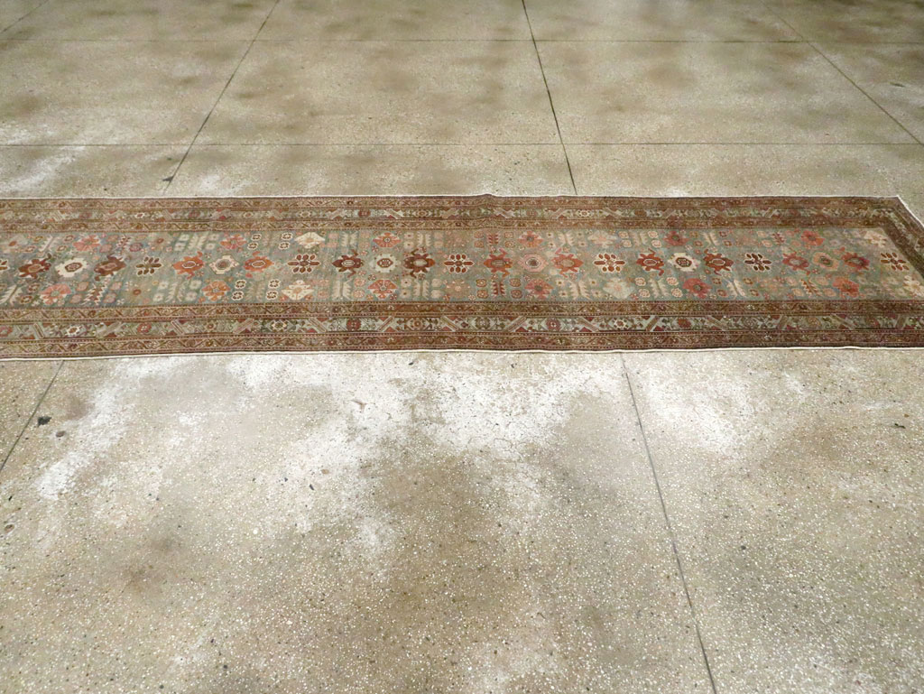 Antique Persian Malayer Runner, No.27771 - Gss