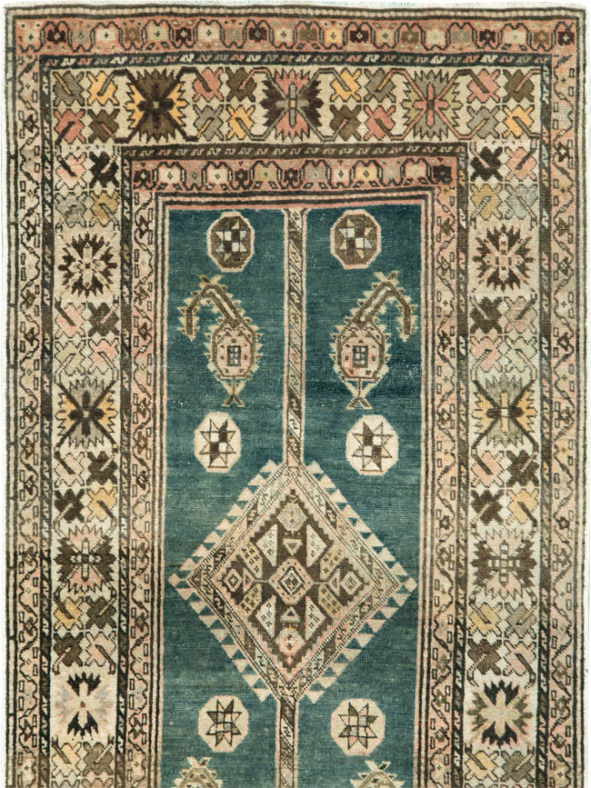 Vintage Persian Serapi Rug, No.27773 - Gss