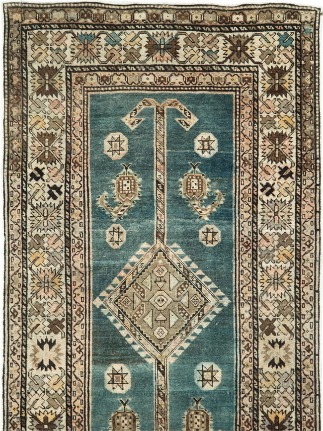 Vintage Persian Serapi Rug, No.27773 - Gss