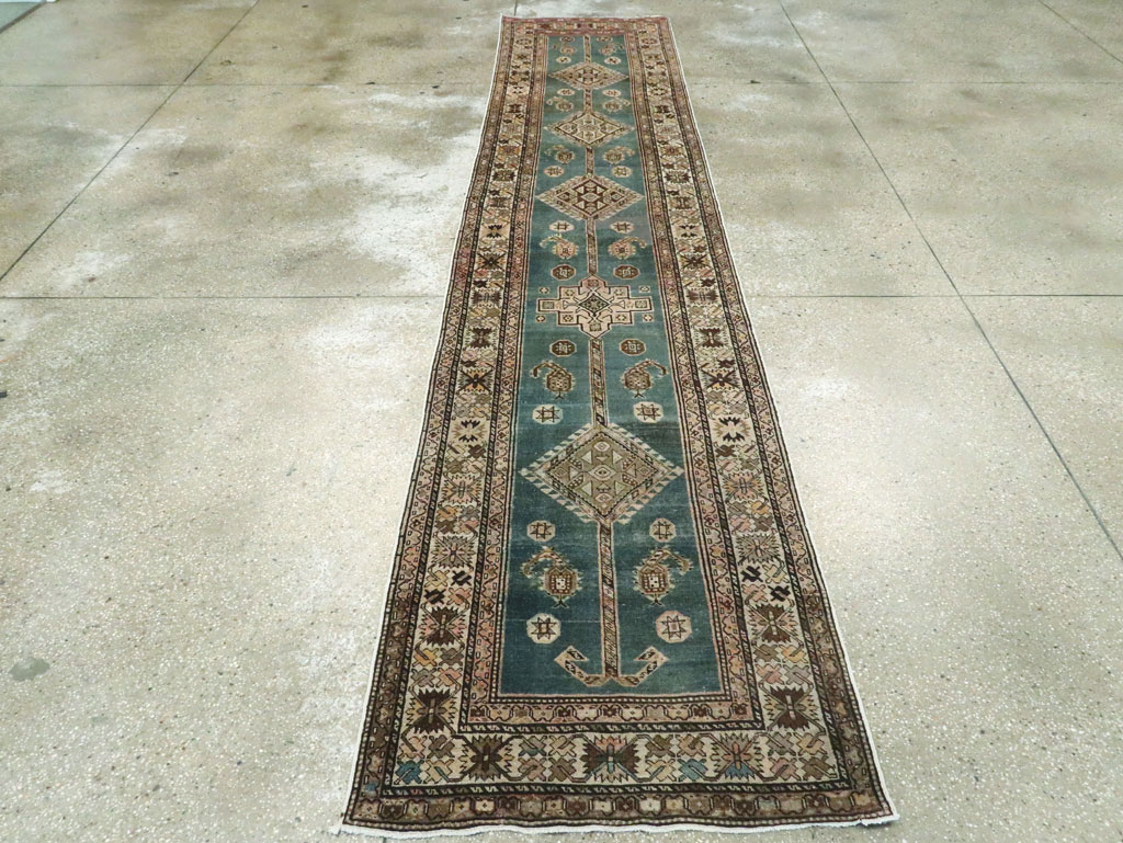 Vintage Persian Serapi Rug, No.27773 - Gss