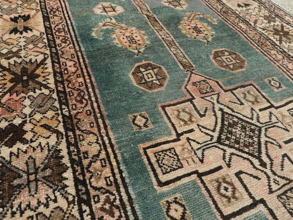 Vintage Persian Serapi Rug, No.27773 - Gss