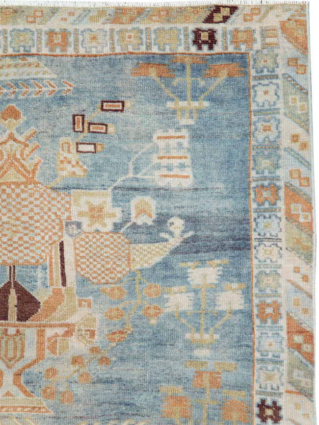 Vintage Persian Afshar Rug, No.27779 - Gss