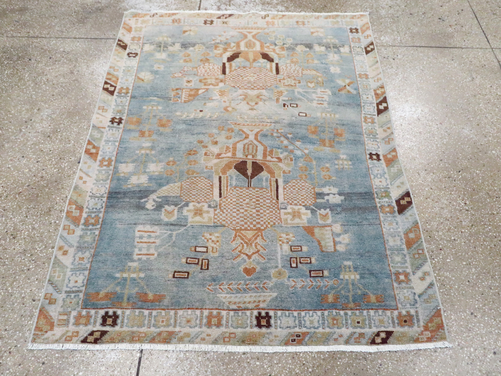 Vintage Persian Afshar Rug, No.27779 - Gss