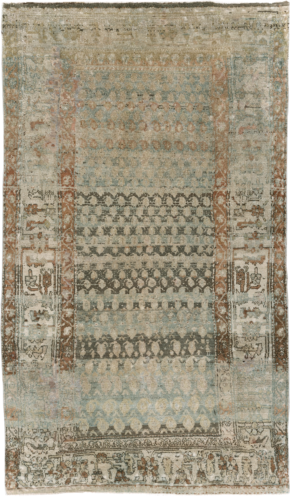 Antique Persian Malayer Rug, No.27796 - Gss