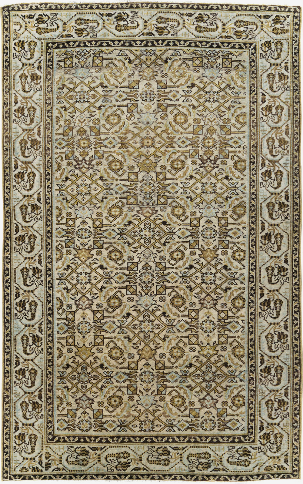 Antique Persian Malayer Rug, No.27799 - Gss