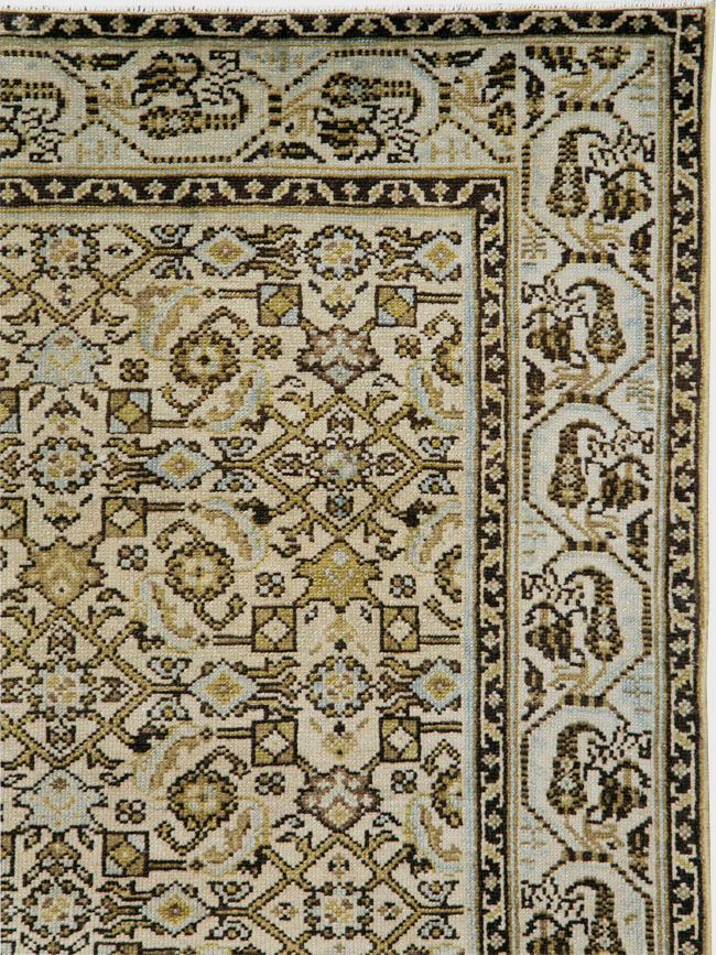 Antique Persian Malayer Rug, No.27799 - Gss
