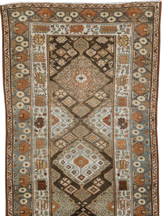 Vintage Persian Malayer Runner, No.27806 - Gss