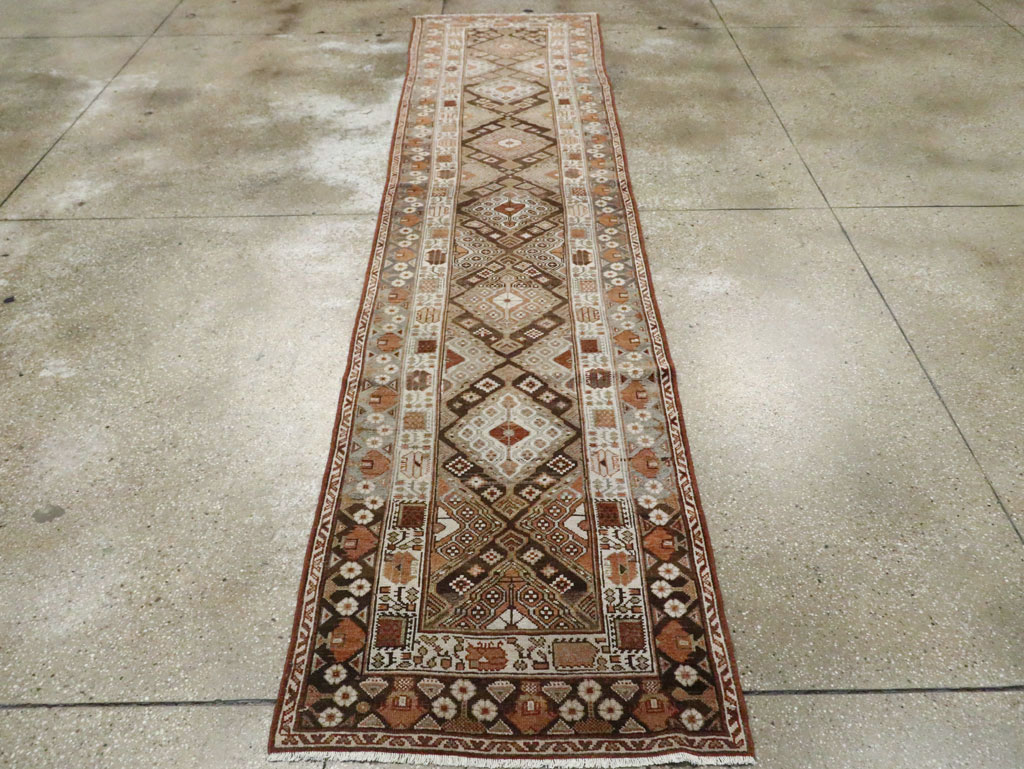 Vintage Persian Malayer Runner, No.27806 - Gss