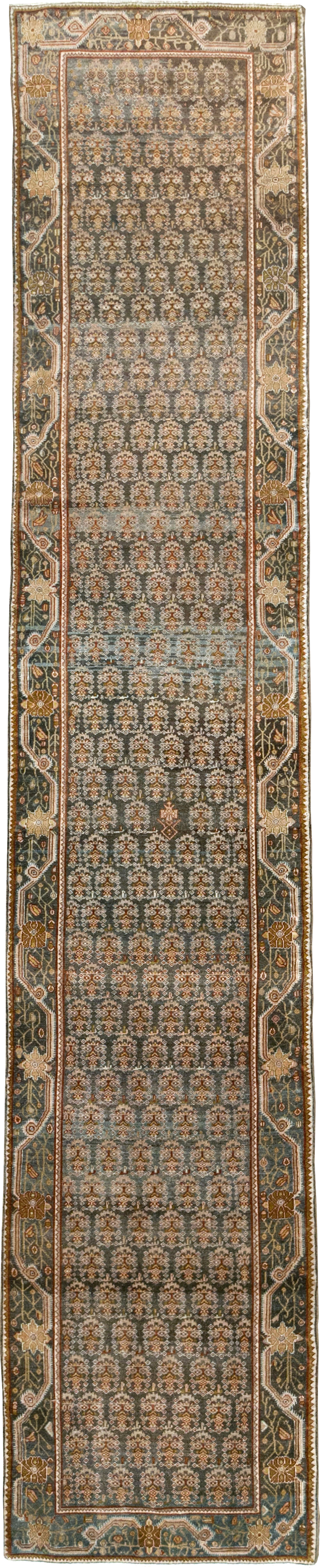 Antique Persian Malayer Runner, No.27807 - Gss