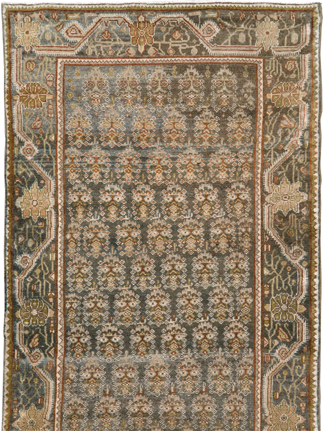 Antique Persian Malayer Runner, No.27807 - Gss