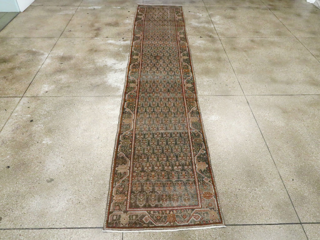 Antique Persian Malayer Runner, No.27807 - Gss