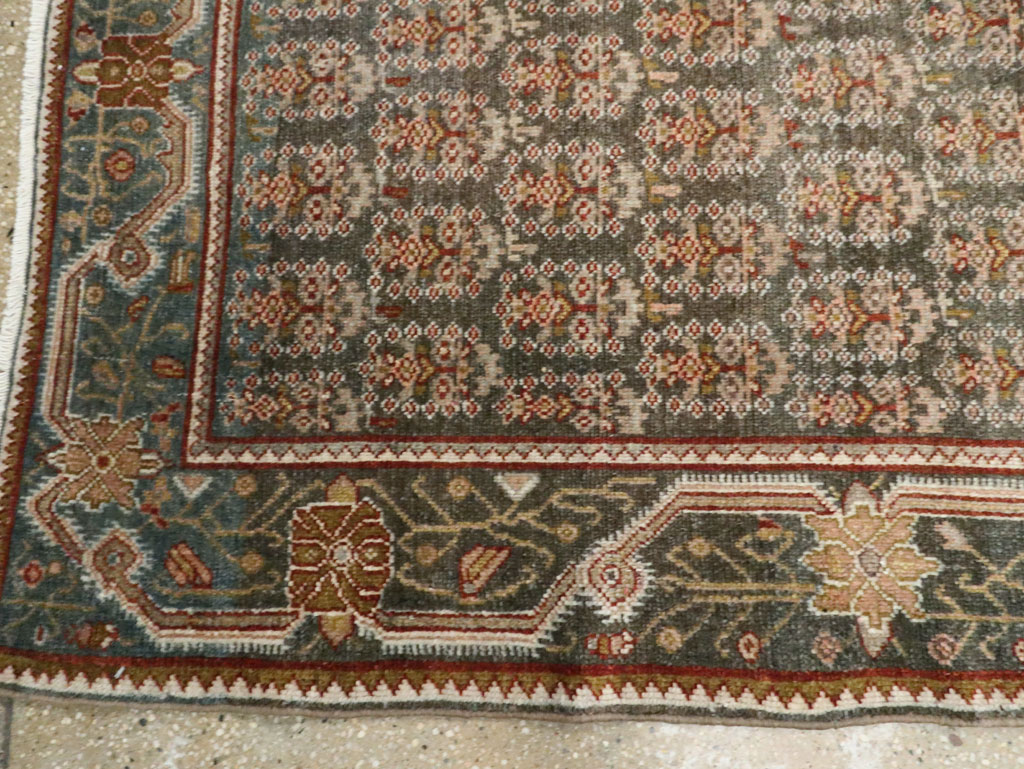 Antique Persian Malayer Runner, No.27807 - Gss