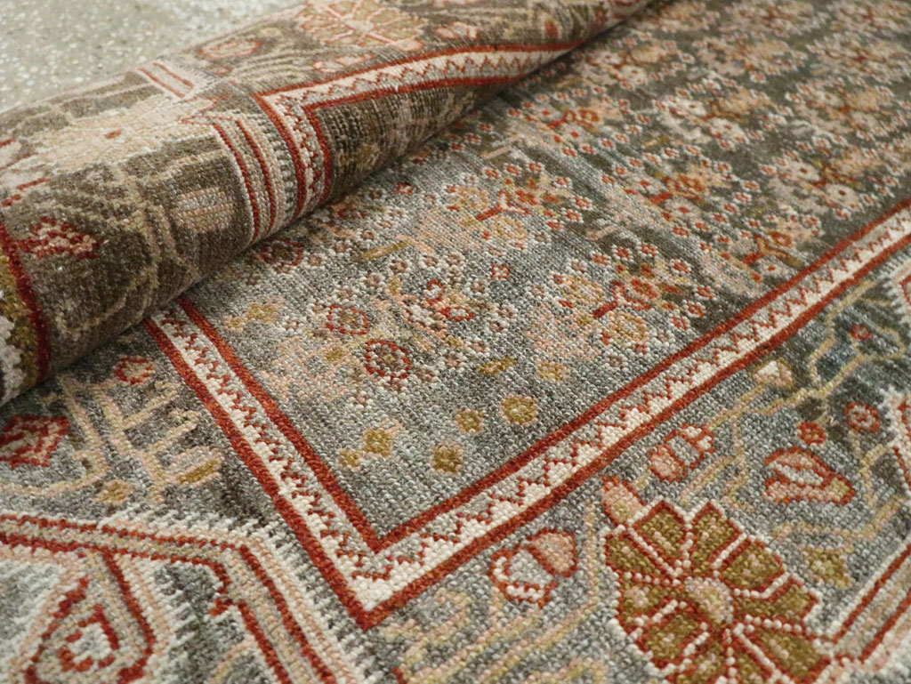 Antique Persian Malayer Runner, No.27807 - Gss