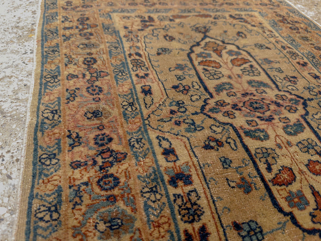 Antique Persian Tabriz Hagi Jalili Rug, No.27813 - Gss
