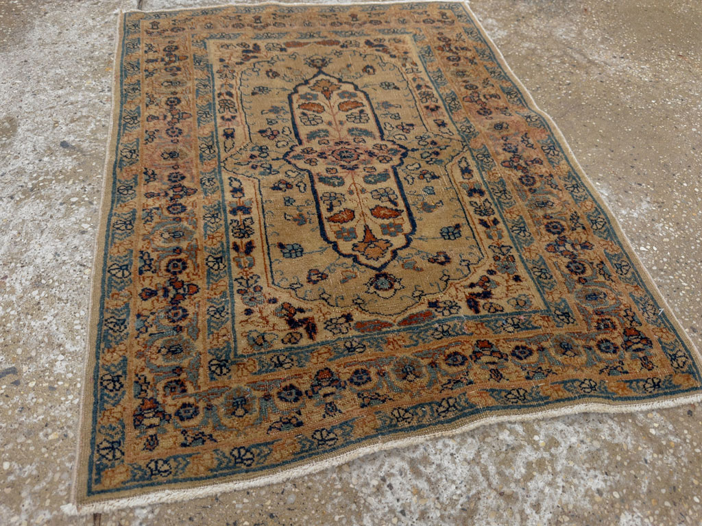 Antique Persian Tabriz Hagi Jalili Rug, No.27813 - Gss