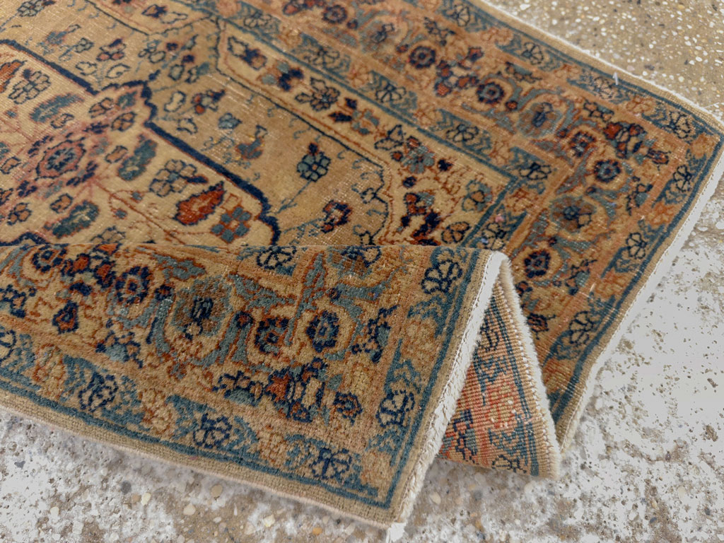 Antique Persian Tabriz Hagi Jalili Rug, No.27813 - Gss