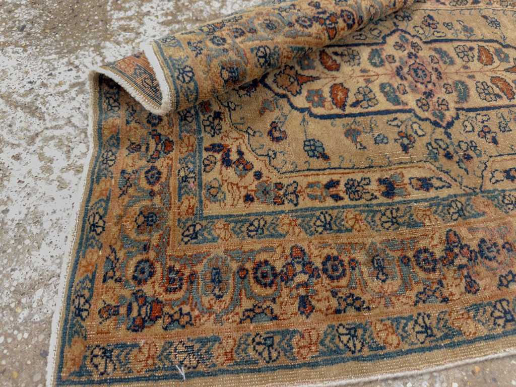 Antique Persian Tabriz Hagi Jalili Rug, No.27813 - Gss