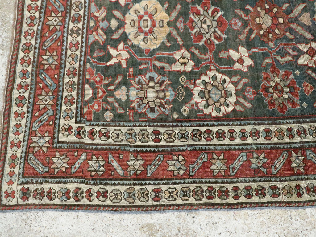 Antique Persian Kurd Gallery Rug, No.27820 - Gss