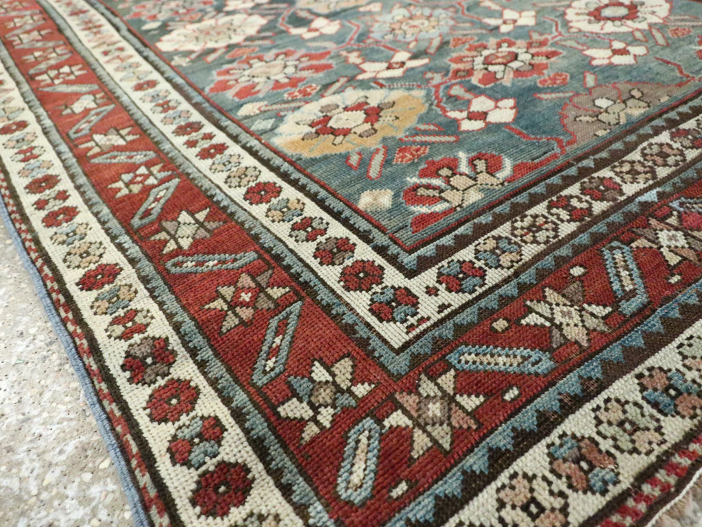 Antique Persian Kurd Gallery Rug, No.27820 - Gss