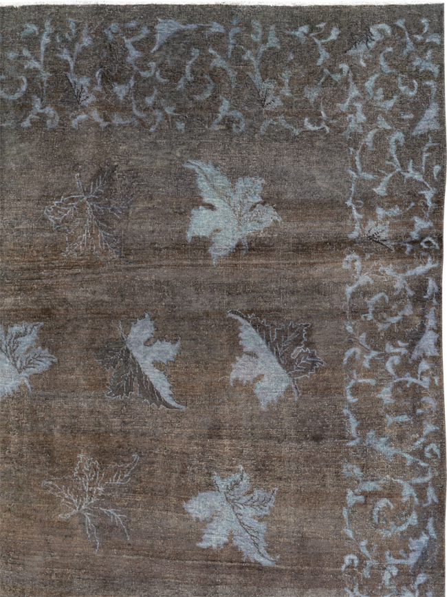 Vintage Persian Room Size Carpet, No.27821 - Gss