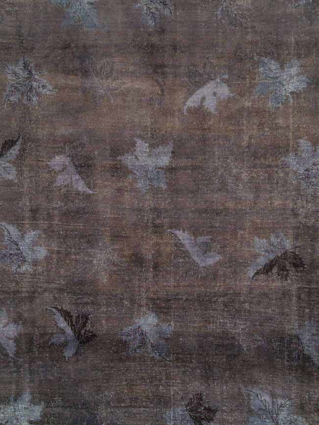 Vintage Persian Mashad Carpet, No.27821 - Gss