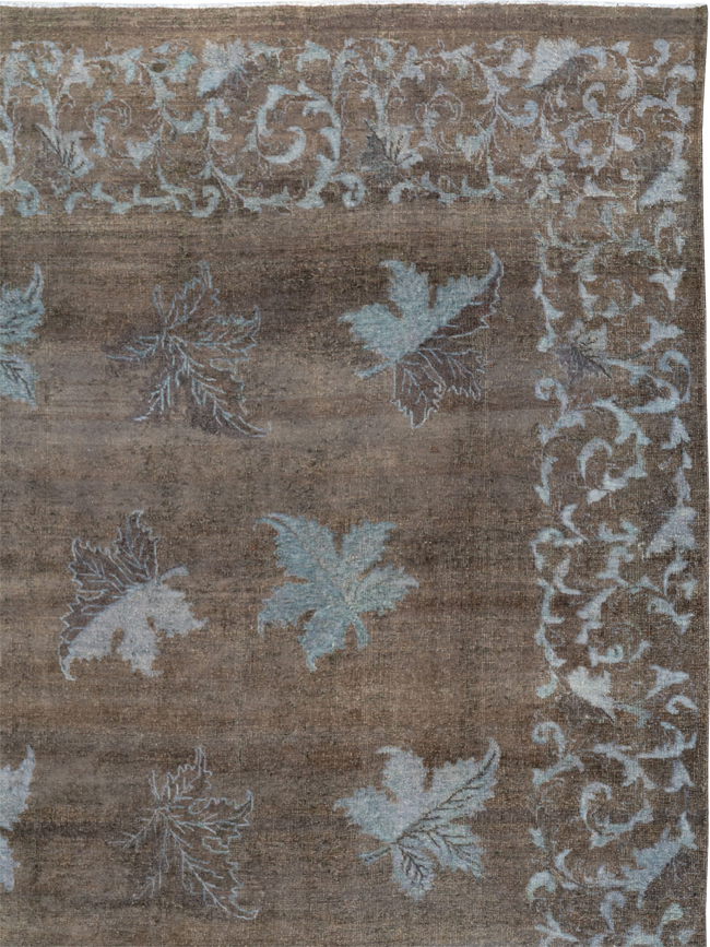 Vintage Persian Room Size Carpet, No.27821 - Gss
