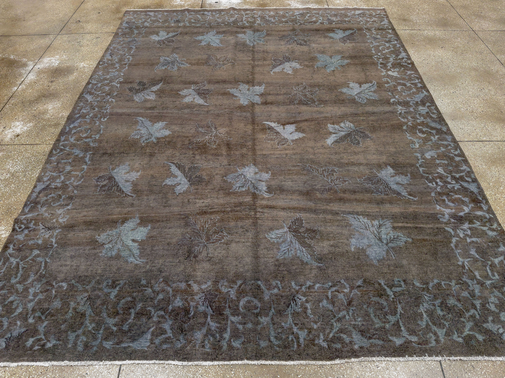 Vintage Persian Room Size Carpet, No.27821 - Gss
