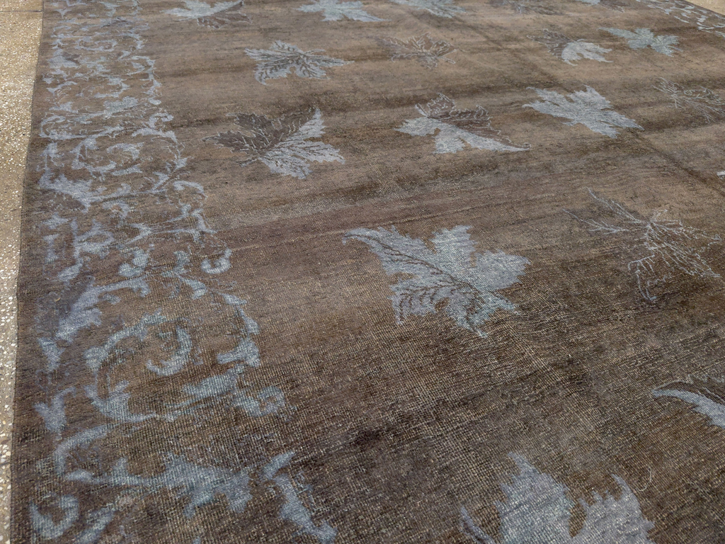 Vintage Persian Room Size Carpet, No.27821 - Gss