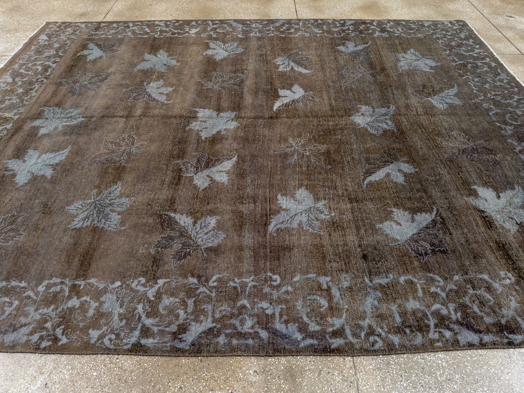 Vintage Persian Room Size Carpet, No.27821 - Gss