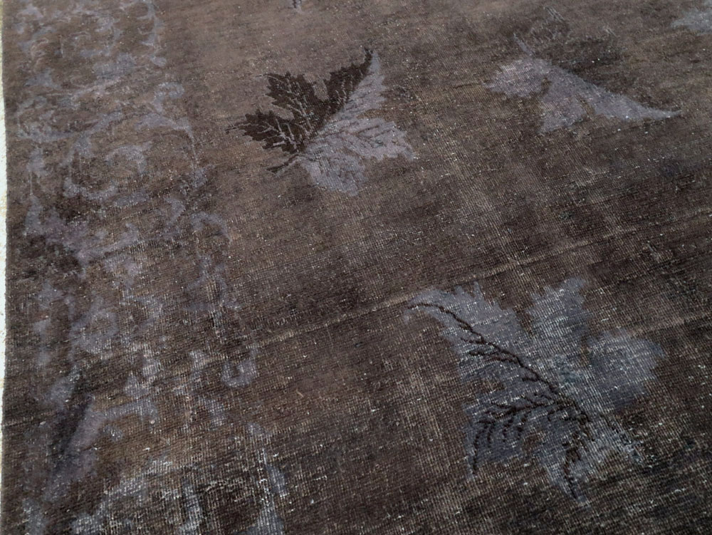 Vintage Persian Mashad Carpet, No.27821 - Gss