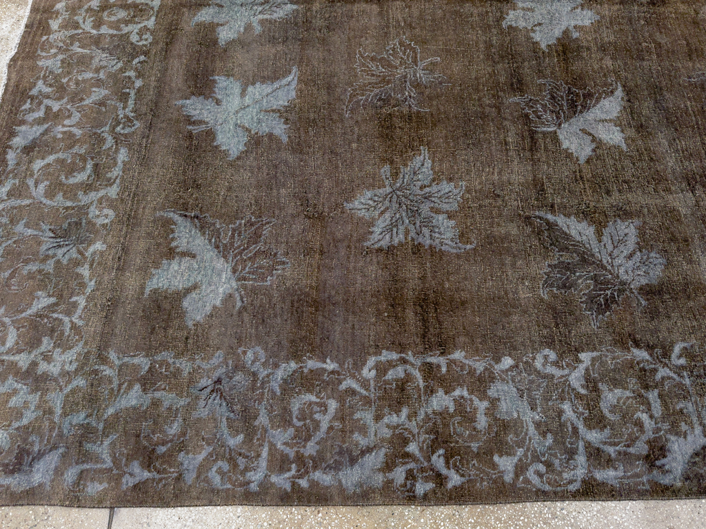 Vintage Persian Room Size Carpet, No.27821 - Gss