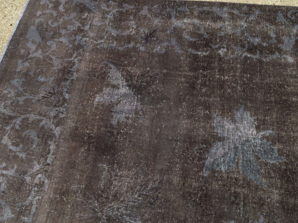 Vintage Persian Mashad Carpet, No.27821 - Gss