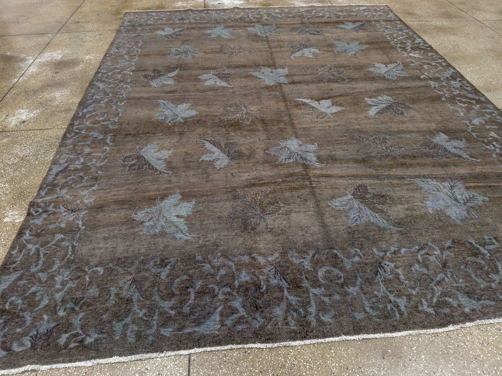 Vintage Persian Room Size Carpet, No.27821 - Gss