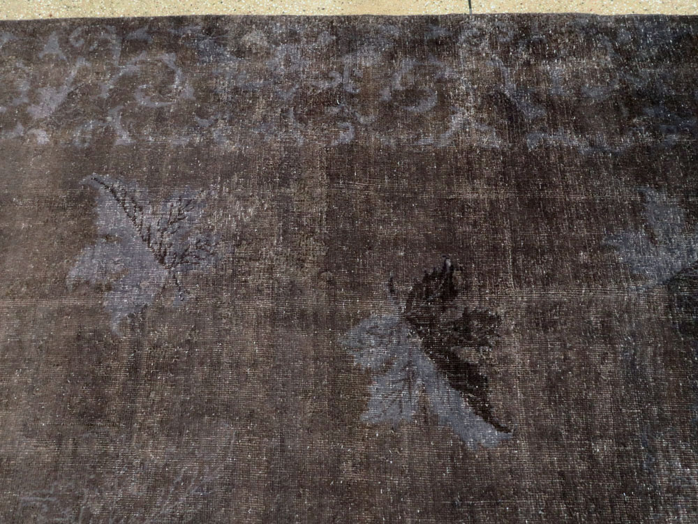 Vintage Persian Mashad Carpet, No.27821 - Gss