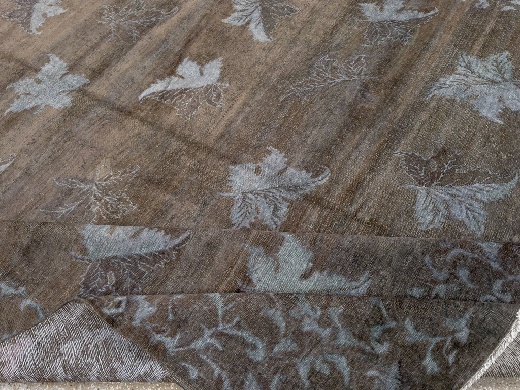 Vintage Persian Room Size Carpet, No.27821 - Gss