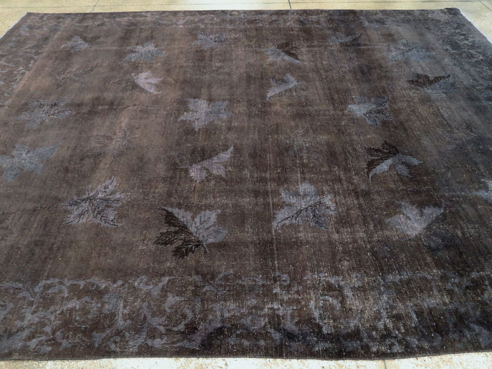 Vintage Persian Mashad Carpet, No.27821 - Gss