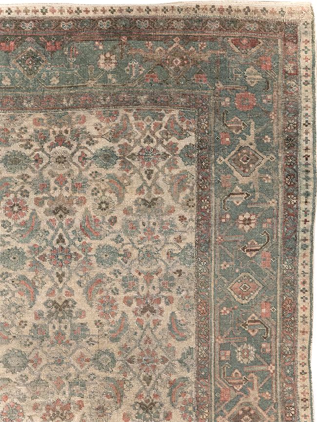 Antique Persian Bidjar Small Room Size Carpet, No.27827 - Gss