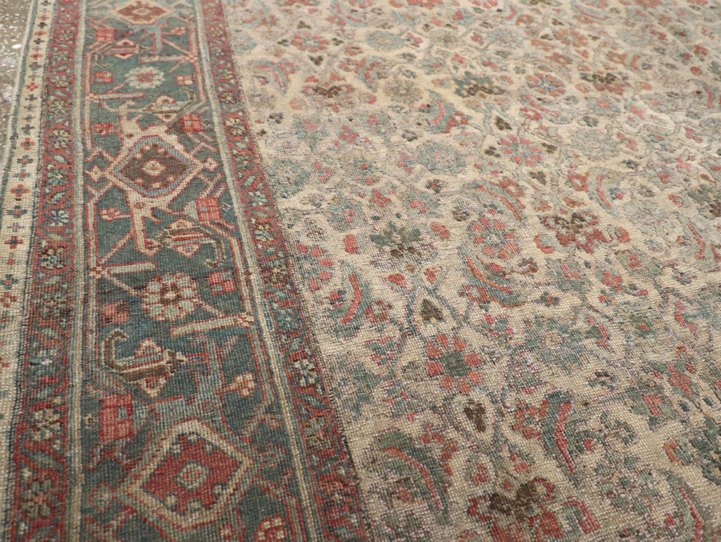 Antique Persian Bidjar Small Room Size Carpet, No.27827 - Gss