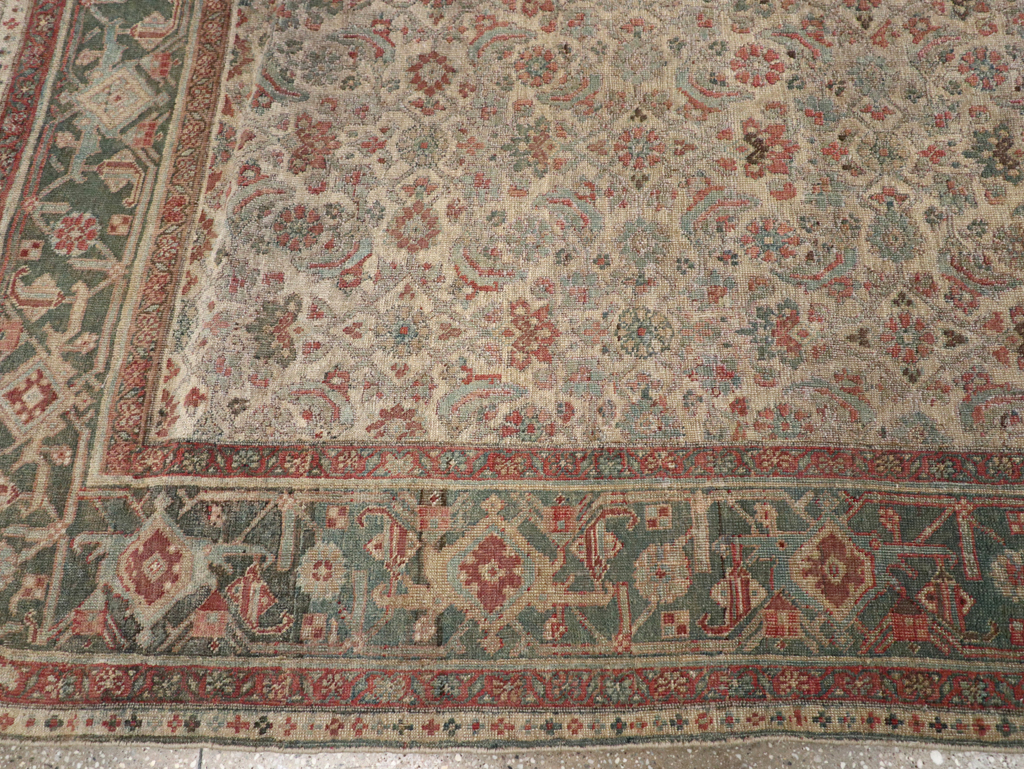 Antique Persian Bidjar Small Room Size Carpet, No.27827 - Gss