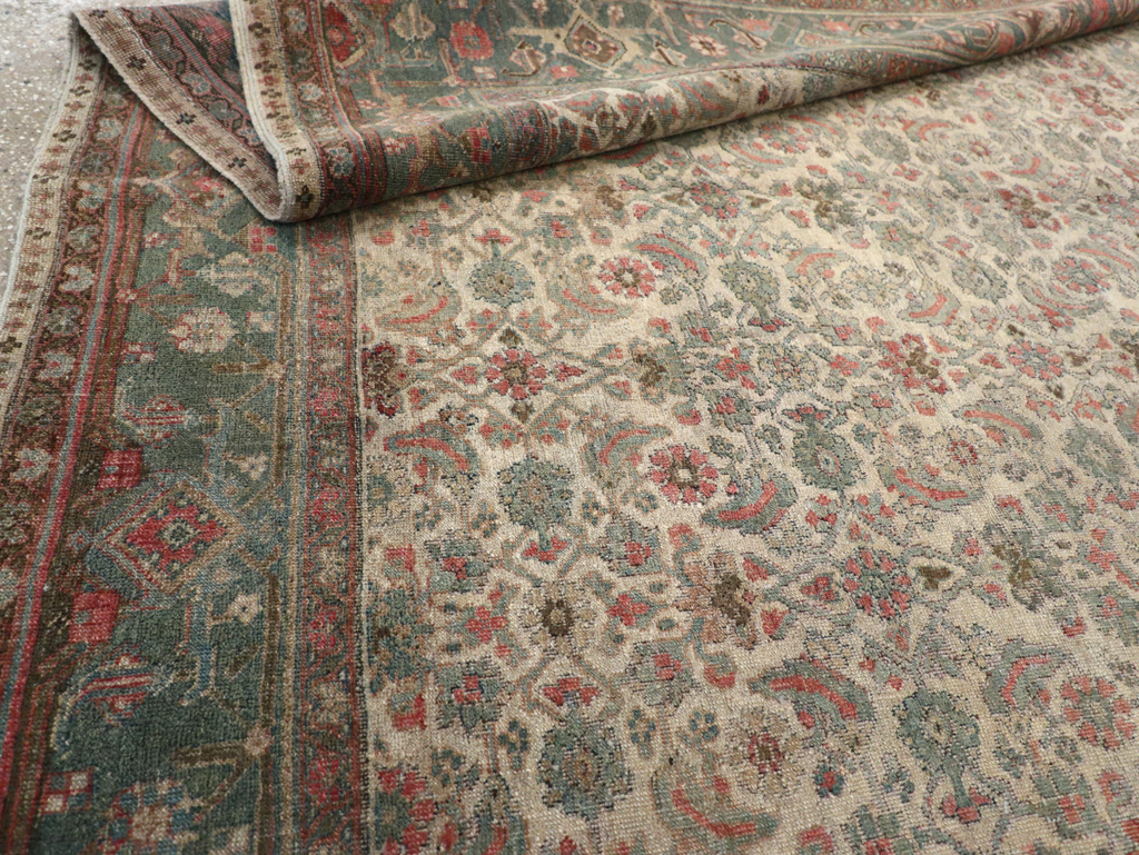 Antique Persian Bidjar Small Room Size Carpet, No.27827 - Gss