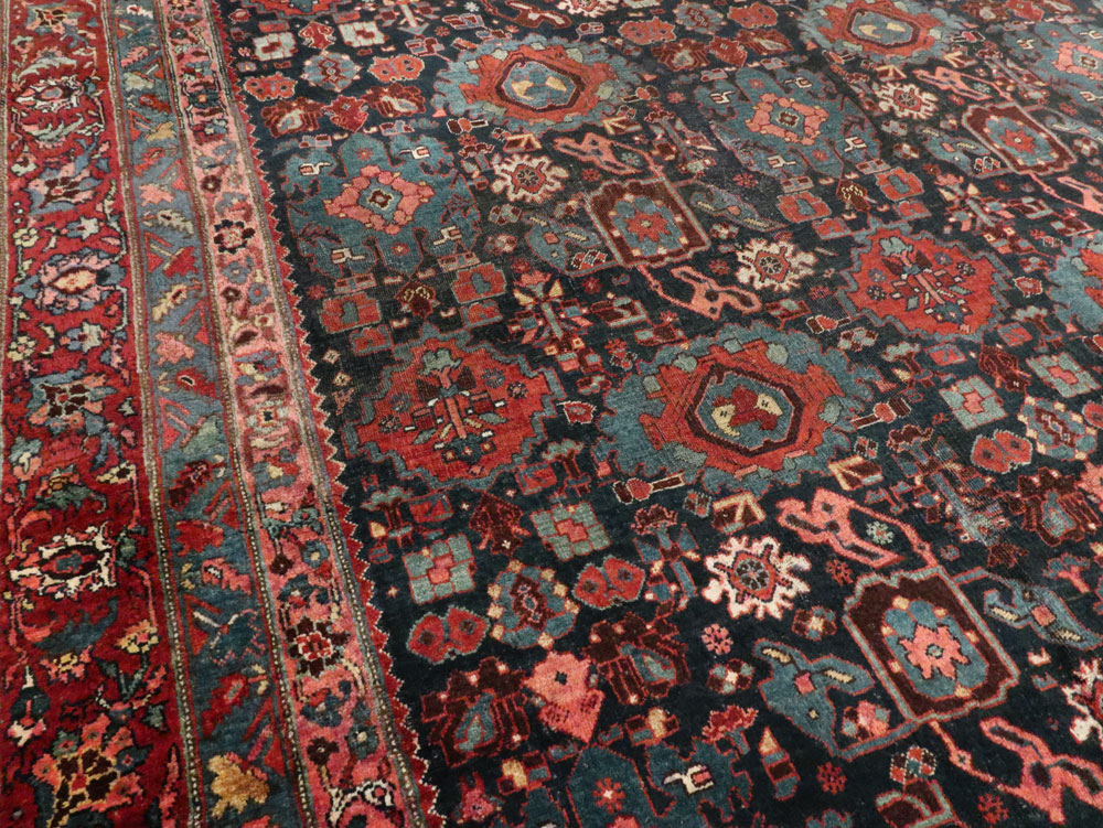 Antique Persian Bidjar Carpet, No.27828 - Gss