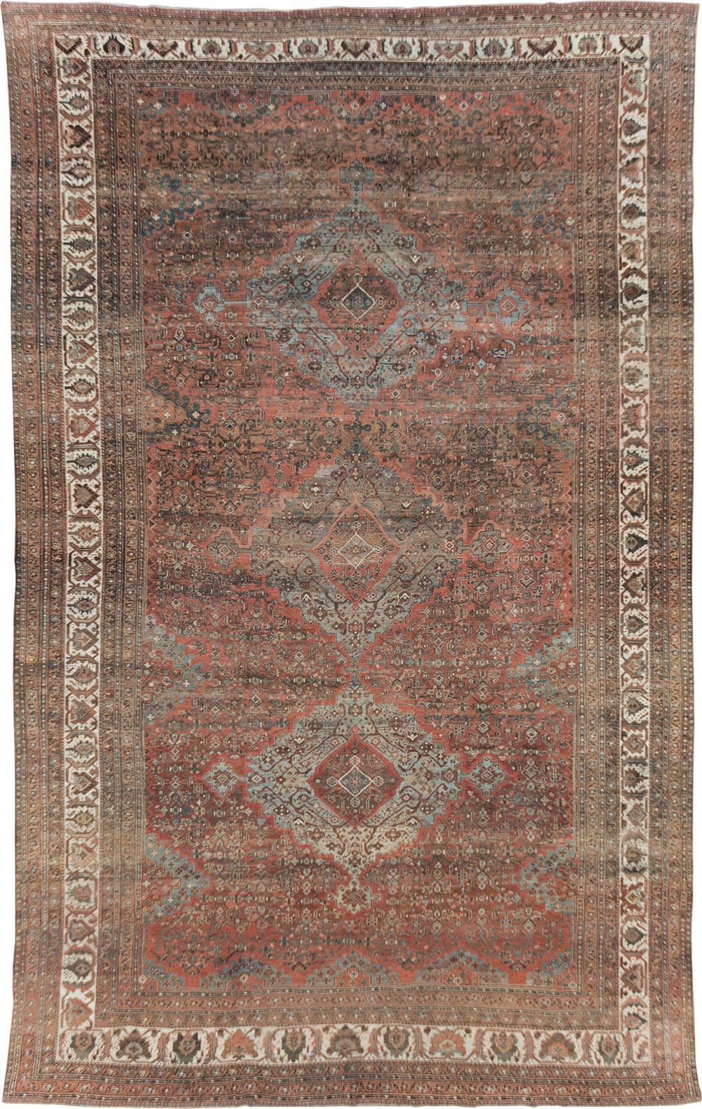 Antique Persian Shiraz Carpet, No.27830 - Gss