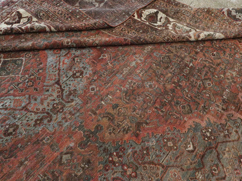 Antique Persian Shiraz Carpet, No.27830 - Gss
