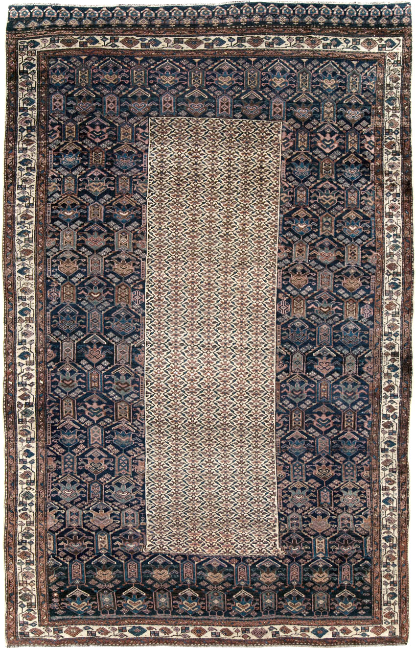 Vintage Persian Kurdish Rug, No.27837 - Gss