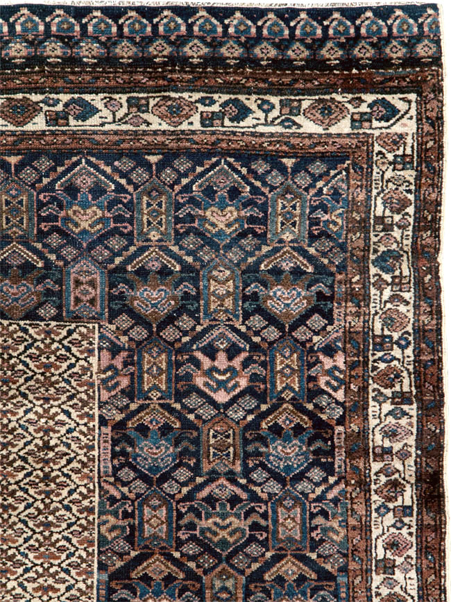 Vintage Persian Kurdish Rug, No.27837 - Gss