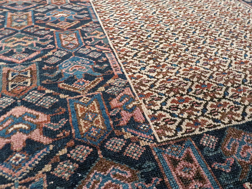 Vintage Persian Kurdish Rug, No.27837 - Gss