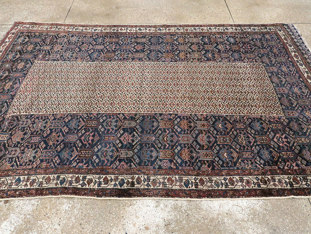 Vintage Persian Kurdish Rug, No.27837 - Gss