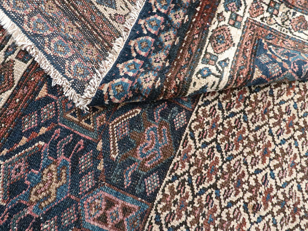 Vintage Persian Kurdish Rug, No.27837 - Gss