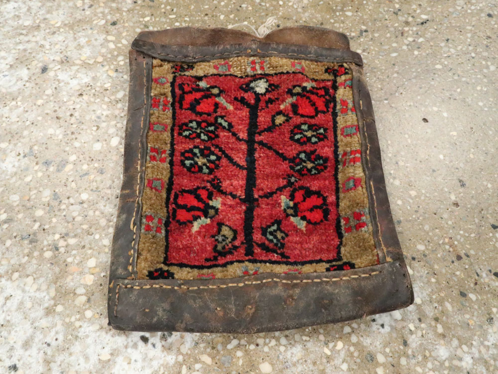 Vintage Persian Kurdish Tribal Bag, No.27848 - Gss